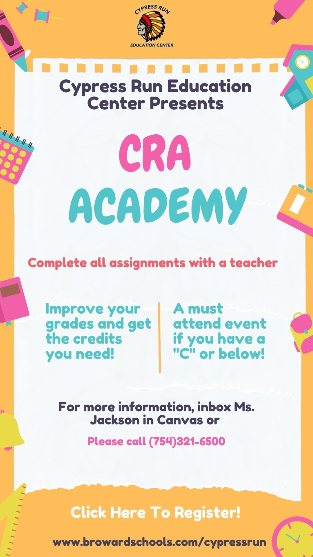  CRA Academy 2023